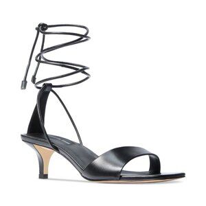 Michael Michael Kors Women's Jaida Ankle-Tie Sandals - Black